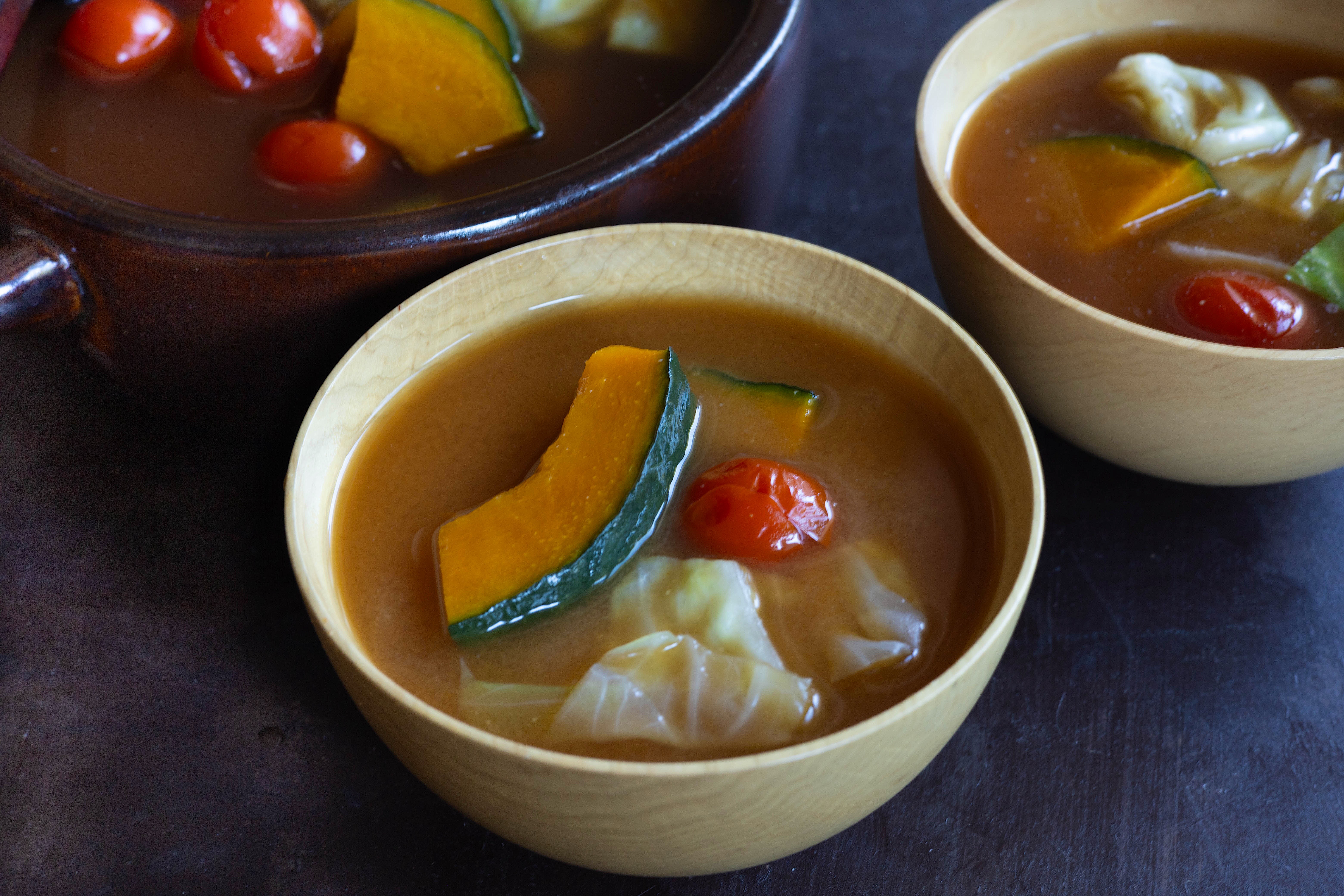 【レシピ紹介】具沢山味噌汁(2〜３人分)